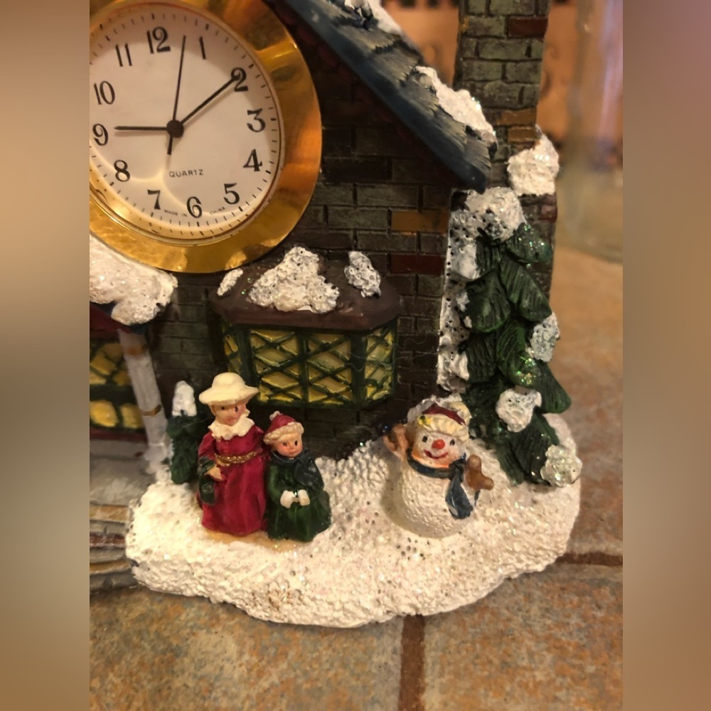 Christmas Clock Festive